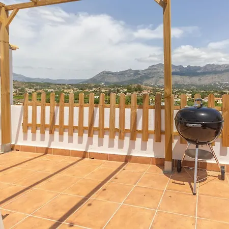 Wonderful Views Terrace 3Br Cottage - Bbq - Ac Altea Exterior foto